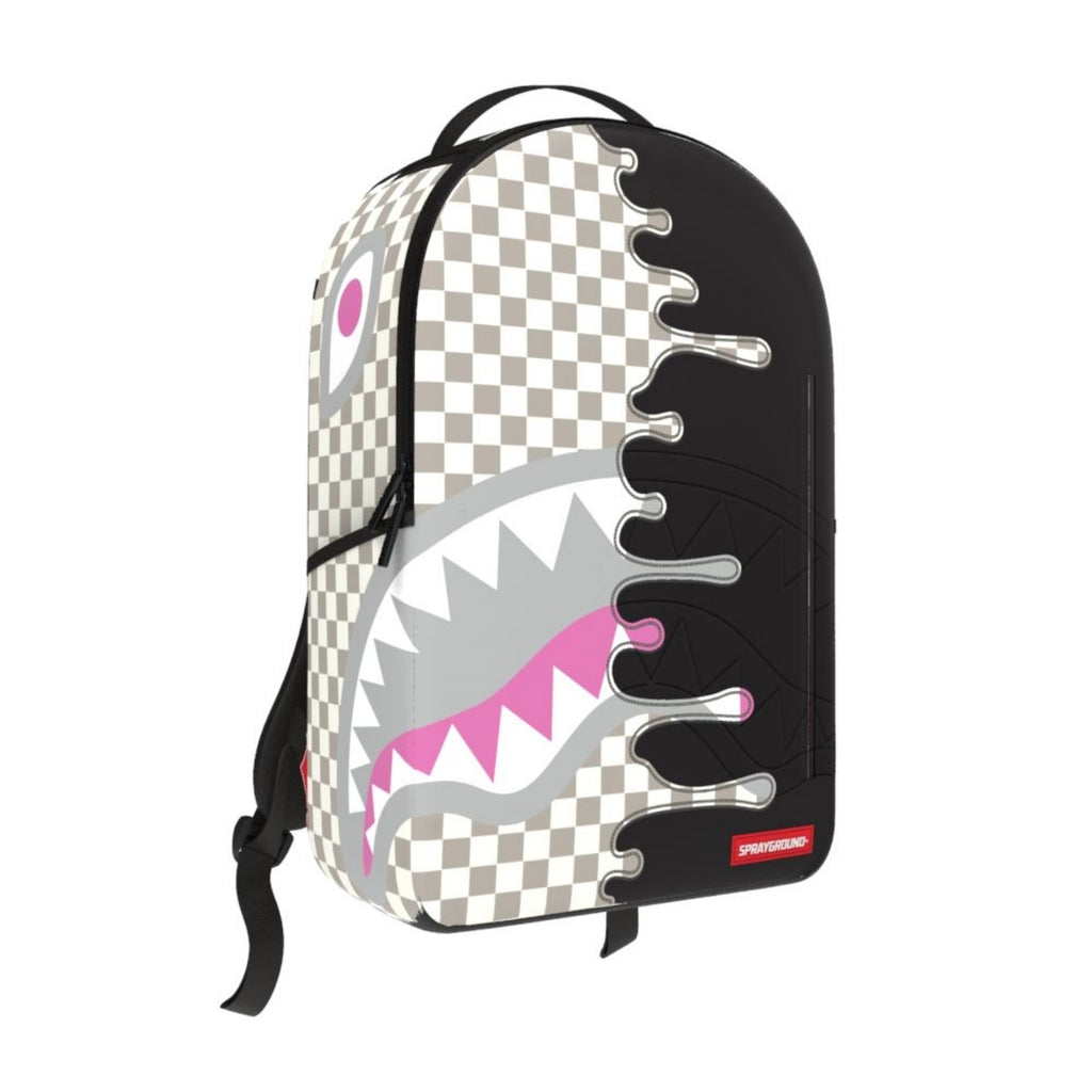 Sprayground Cream Check Drip Backpack B8758 – I-Max Fashions