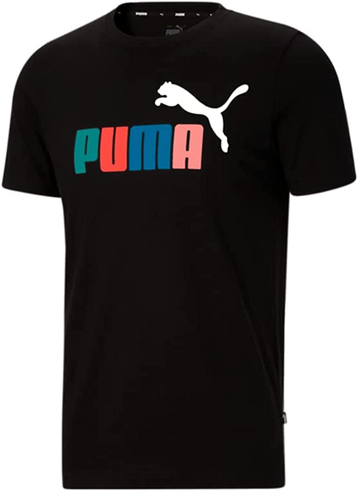 PUMA Men\'s T-Shirt – I-Max Logo Essentials 2 Fashions