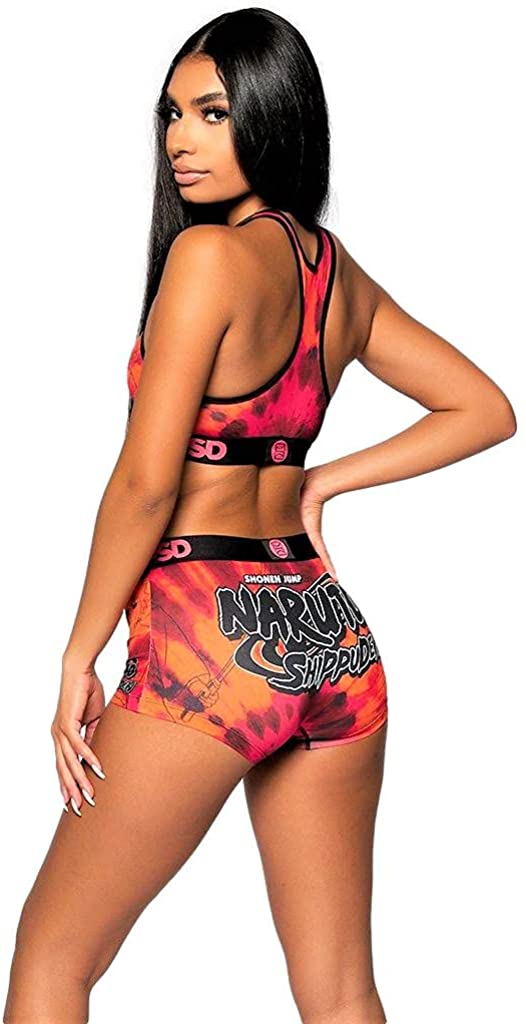 PSD Women's Naruto Td Icons Boy Shorts, Multi, S at  Women's Clothing  store