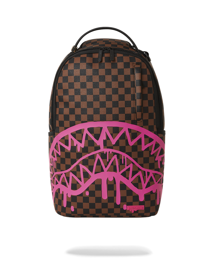 Sprayground Pink Drippin Backpack