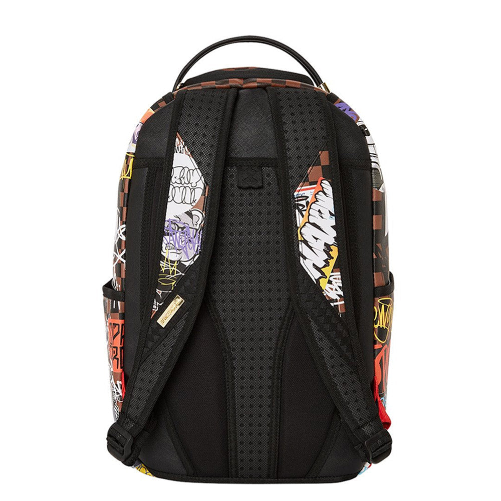 Sprayground Tagged Up Sharks In Paris DLXSV Backpack B5119 – I-Max