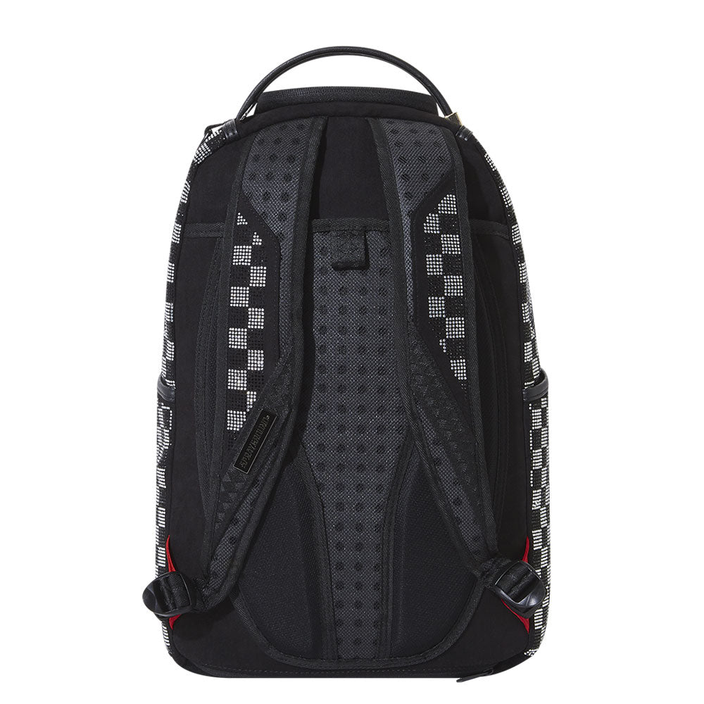 Sprayground Trinity Checkered Tote Bag in Black for Men