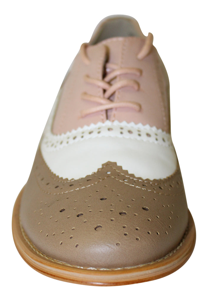COPY - Wanted Pink Perforated Oxford Shoes WANTED 100’/. Textile Upper size 8 Wanted Shoes Women main image 3