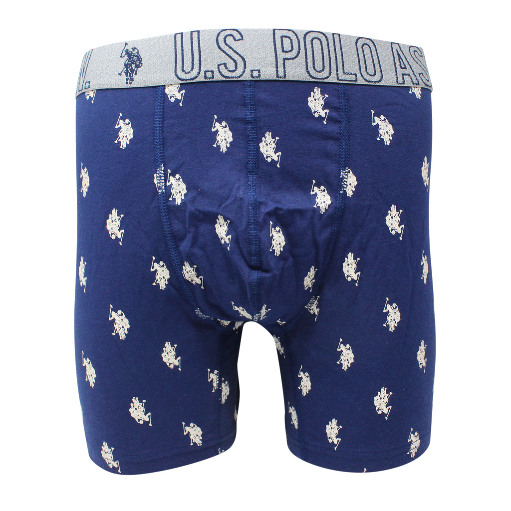 U.S. POLO ASSN. 4 Pack Stretch Boxer Briefs 