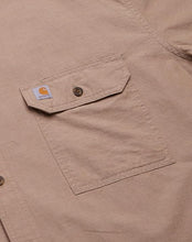 Dark Tan Chambray