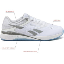 Footwear White/Barely Grey/Silver Metallic