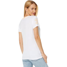 White With Orange
