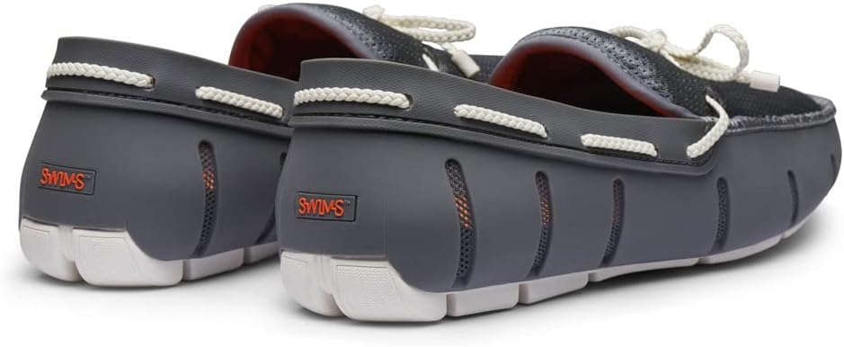 Basalt Grey Swims Braided Lace Loafer SWIMS Men's Stylish
