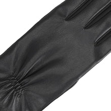 Black Faux Leather