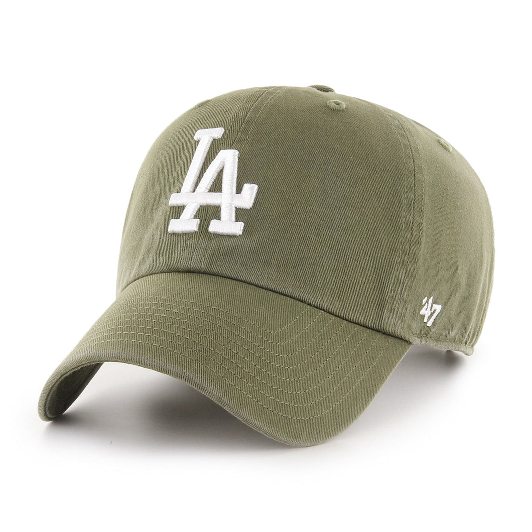 47 MLB Los Angeles Dodgers Clean Up Adjustable Cap, Sandalwood