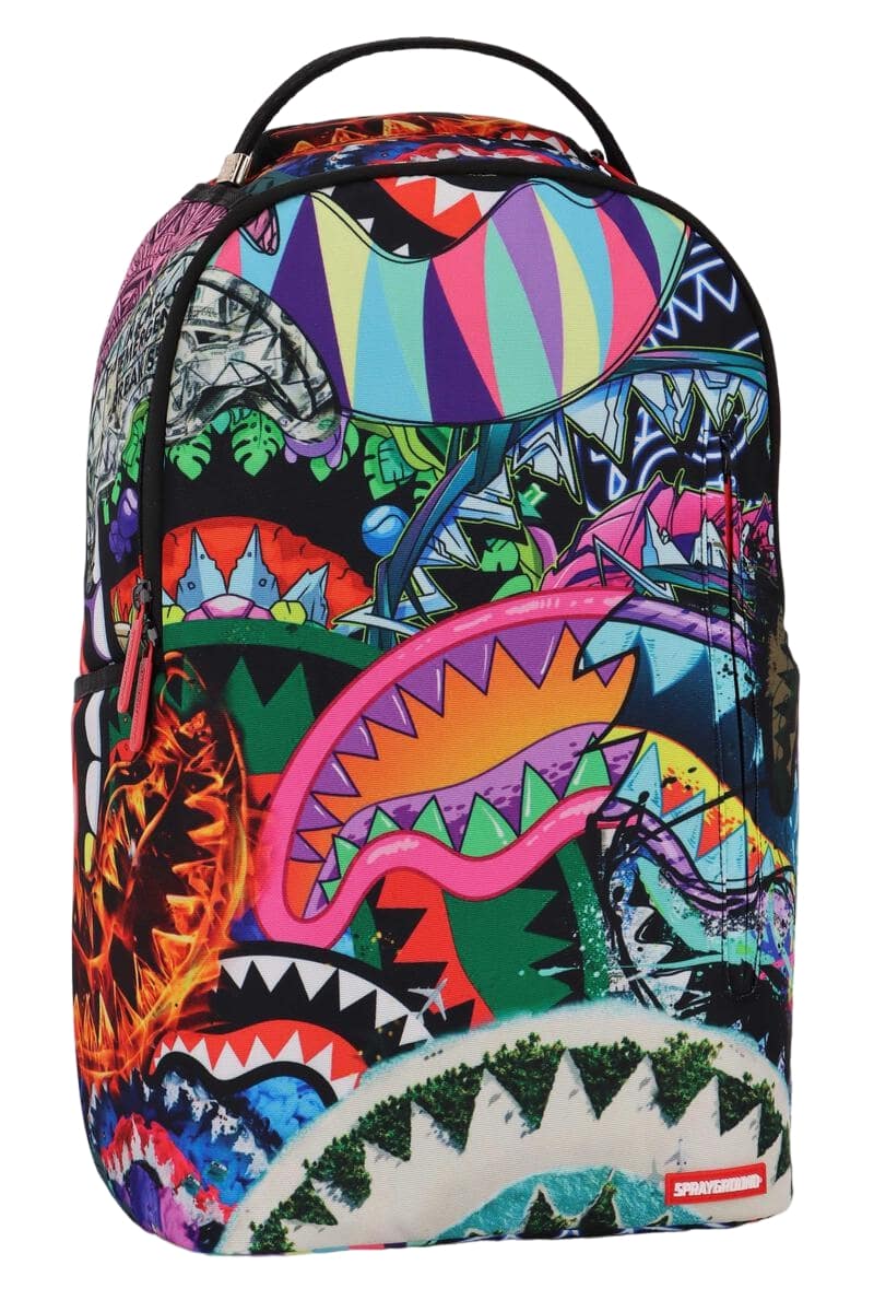Sprayground Can't Stop The Shark Backpack - Thumbnail 2
