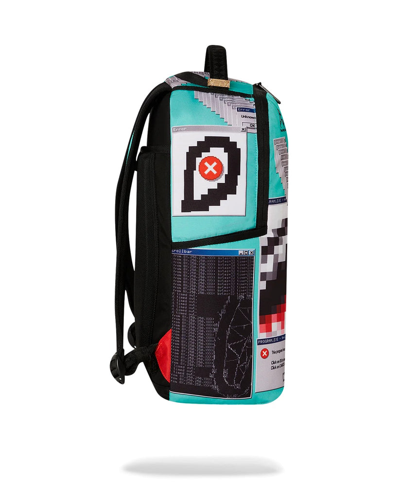 Sprayground Computer Virus Shark Backpack B6299 – I-Max Fashions