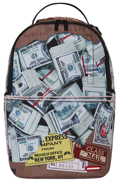 Sprayground Torn Packaging DLXR Backpack B6995 – I-Max Fashions