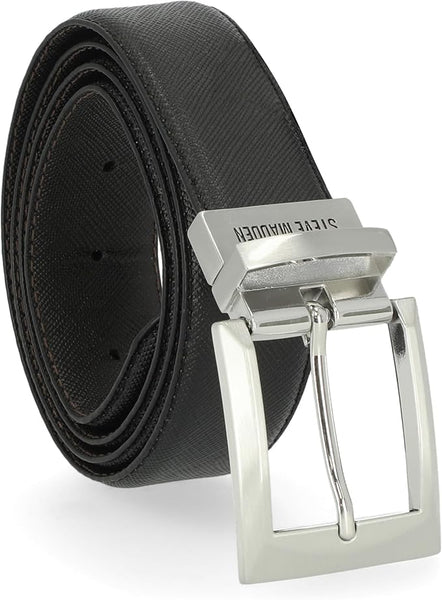 Steve Madden Fashion Belt Black/Nickel Size Large 43 Inch Long $42 Value Steve Madden Women main image 4