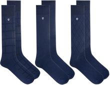 Navy Birdseye Textured