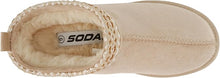 Beige Imitation Suede