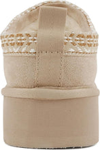 Beige Imitation Suede