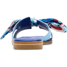 Blue Multi Scarf