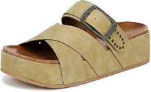 Pistachio Faux Suede