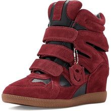 Burgundy Suede