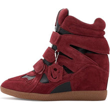 Burgundy Suede