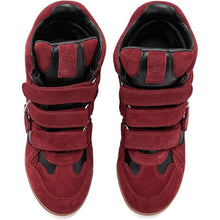 Burgundy Suede