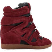 Burgundy Suede