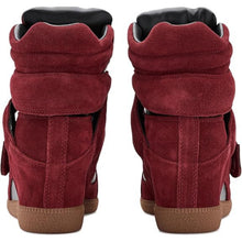 Burgundy Suede
