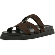 Chocolate Brown Suede
