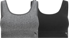 Black/Heather Grey Rib