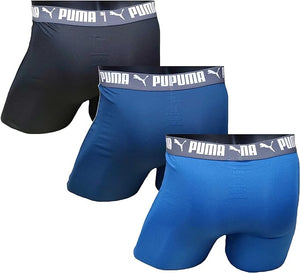 PUMA Men's 3-Pack Performance Boxer Briefs