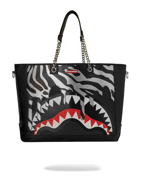 Sprayground Zebra Drip Tote T6594 – I-Max Fashions