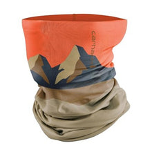 Mountain Print-golden Poppy/Dark Khaki