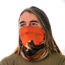 Mountain Print-golden Poppy/Dark Khaki