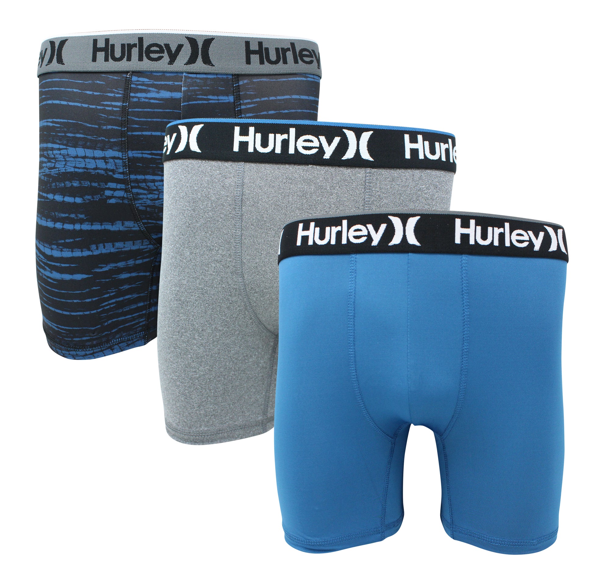 Hurley Regrind Mainline Boxer Briefs 3-Pack : : Clothing, Shoes &  Accessories