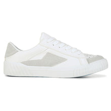 White Tumble/Light Grey Faux Suede 