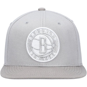 Brooklyn Nets Metallic Grey