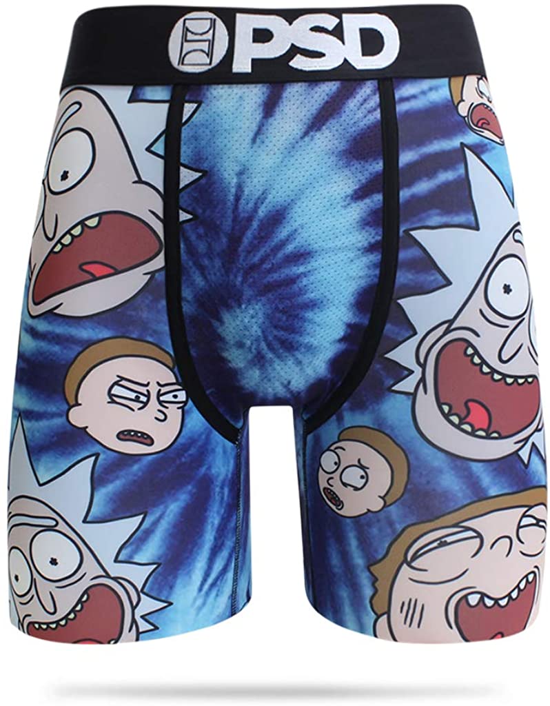 PSD Rick & Morty Ram Warp 2 Pack Stretch Boxer Briefs - Men's Boxers in  Multi