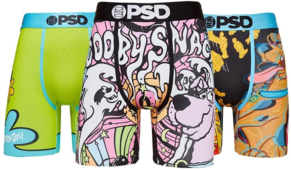PSD Scooby Stacks Stretch Boxer Briefs - Men's