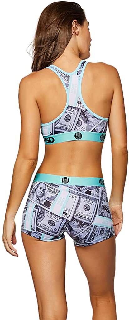 PSD Underwear Women's Money Athletic Fit Sports Bra with Wide elastic –  I-Max Fashions