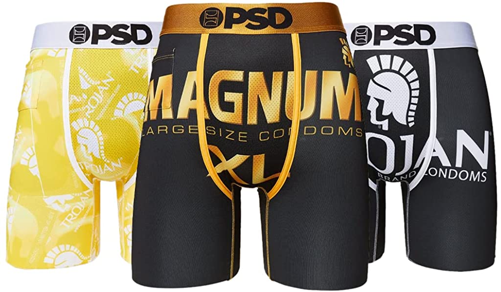PSD Men's Trojan Pack Underwear-Multi-Color