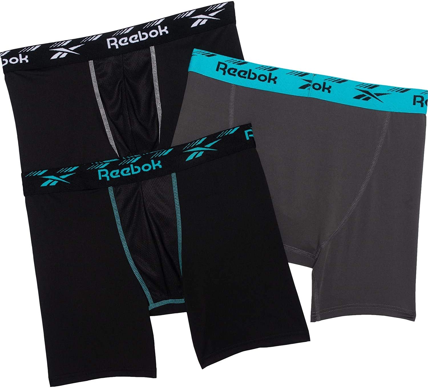 Reebok Men's 3-Pack Performance Boxer Briefs – I-Max Fashions