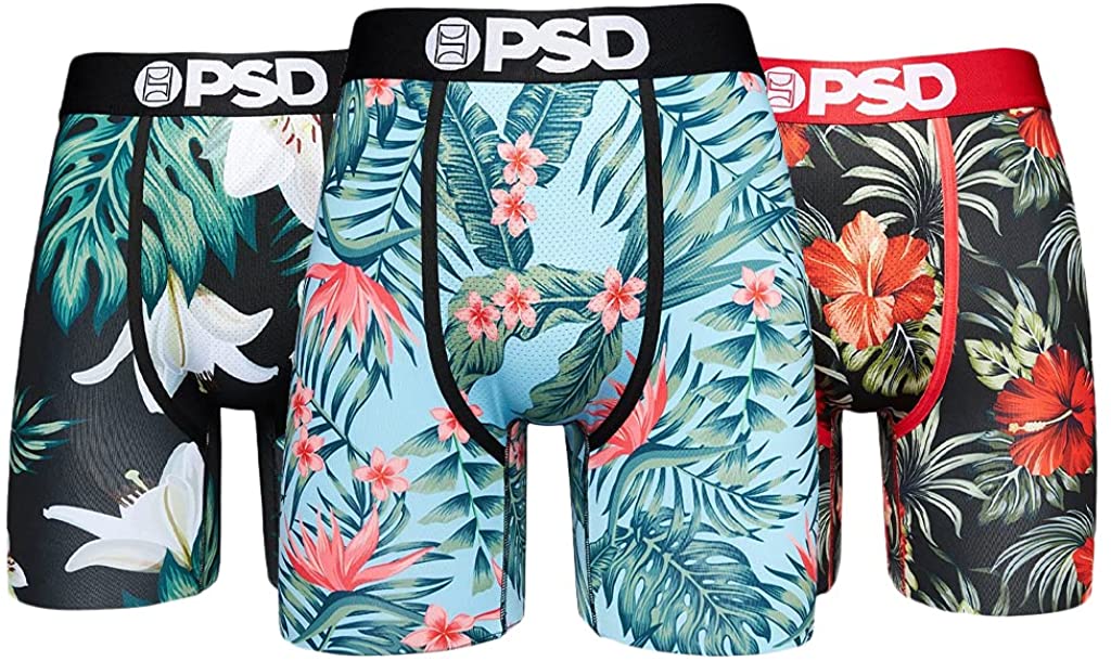 PSD Men's 3-Pack The Tropics Boxer Briefs – I-Max Fashions