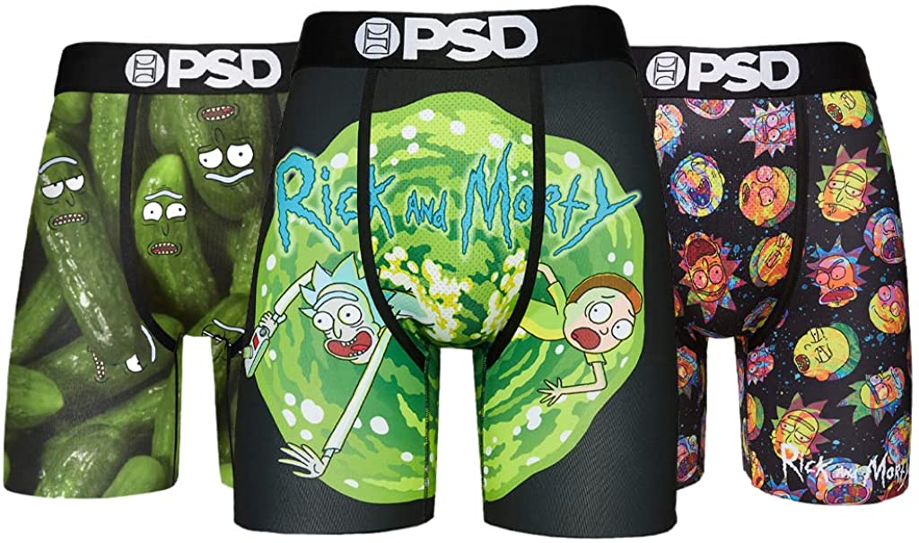 PSD Men's 3-Pack Get Schwifty Boxer Briefs – I-Max Fashions