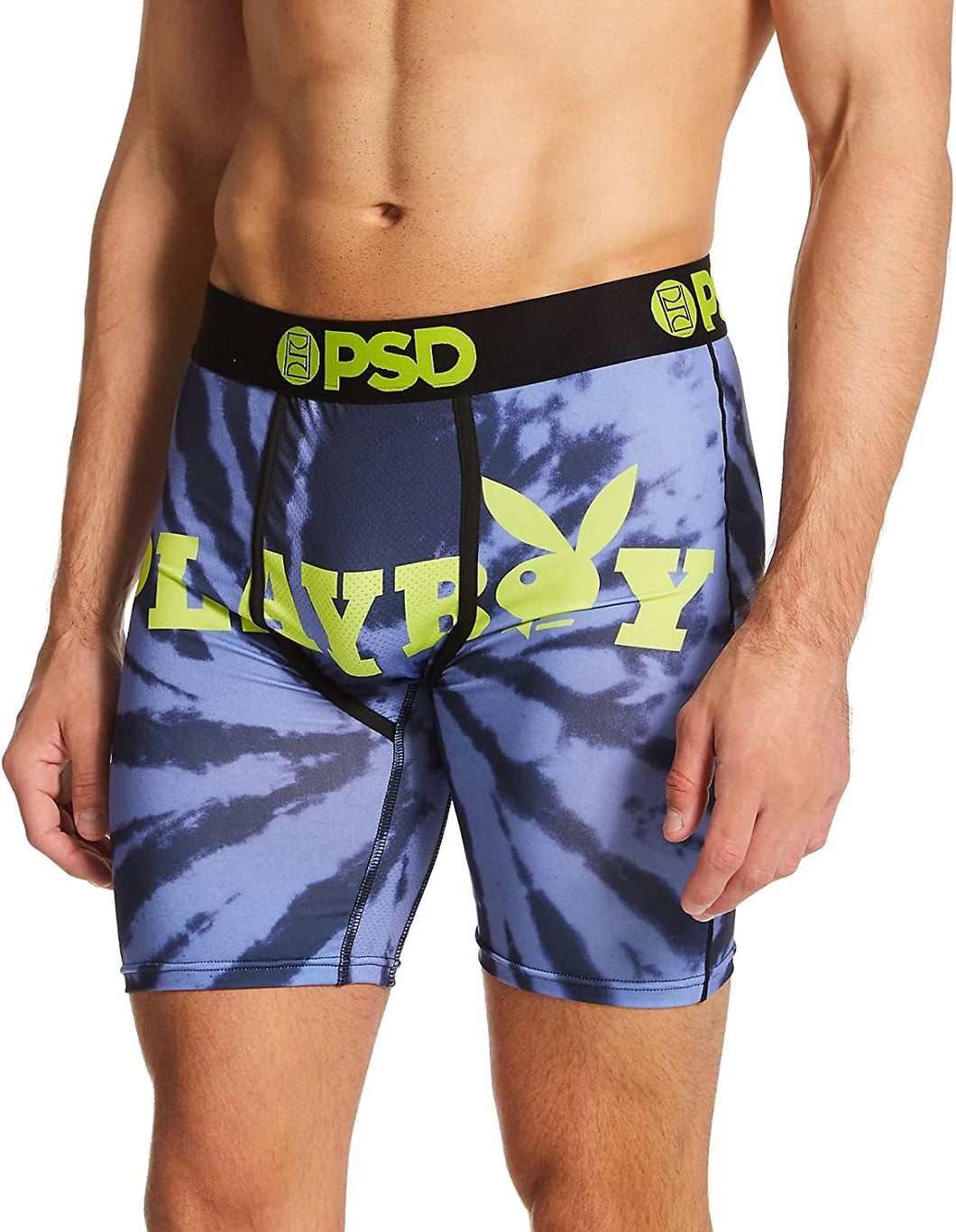 PSD Underwear Men's Stretch Elastic Wide Band Boxer Brief