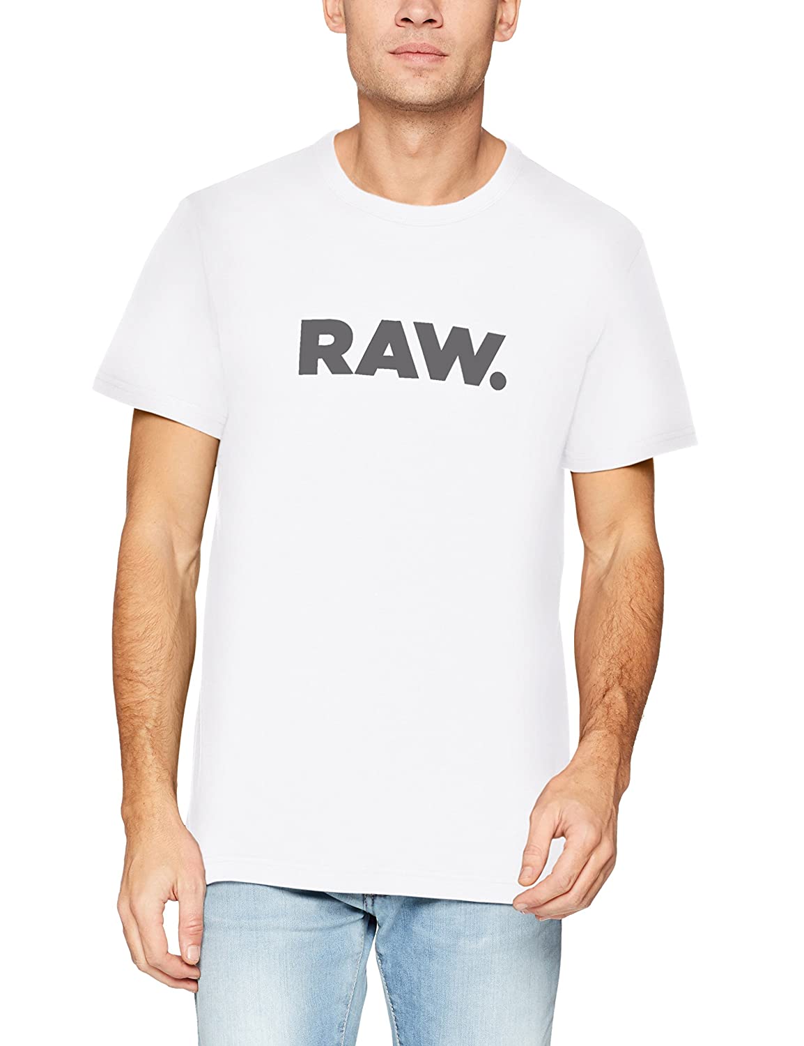 G-Star I-Max Men\'s Fashions Raw Sleeve – T-Shirt Short Holorn