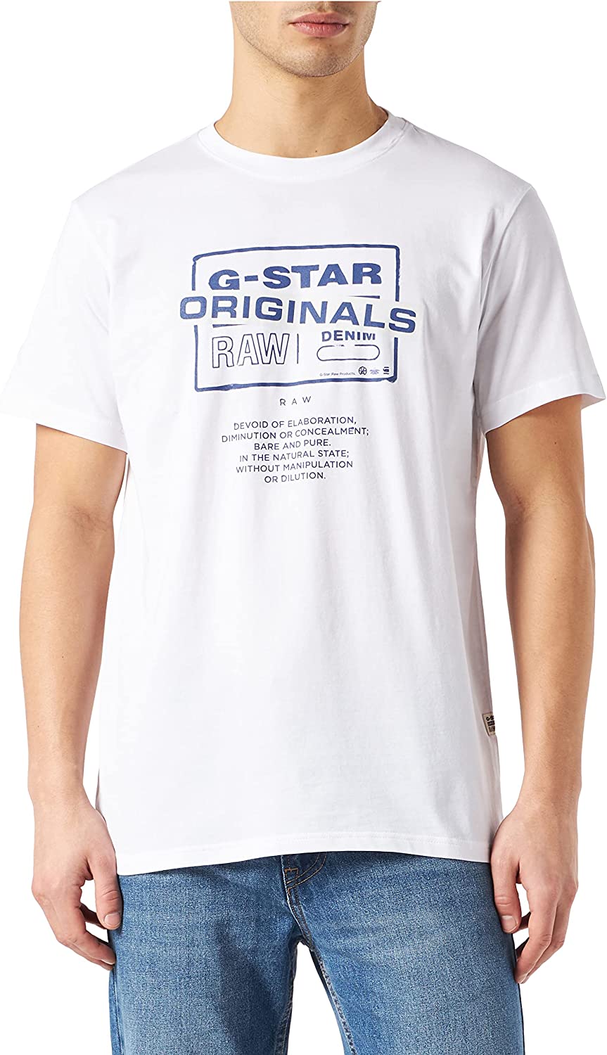 G-Star RAW Originals Slim T-shirt (Black) | SNEAKER TOWN