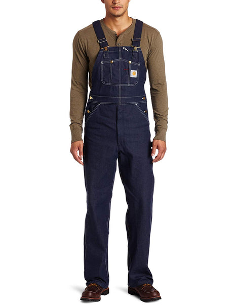 Carhartt Men's Denim Bib Overall - Unlined R08 – I-Max Fashions