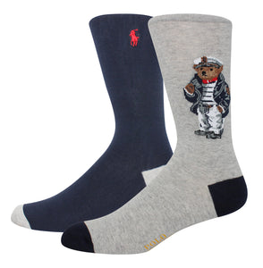 Polo Ralph Lauren Men's 2-Pack Assorted Sea Captain Polo Bear Solid Dr I-Max Fashions Polo Ralph Lauren Men's 2-Pack Assorted Sea Captain Polo Bear Solid Dr I-Max Fashions