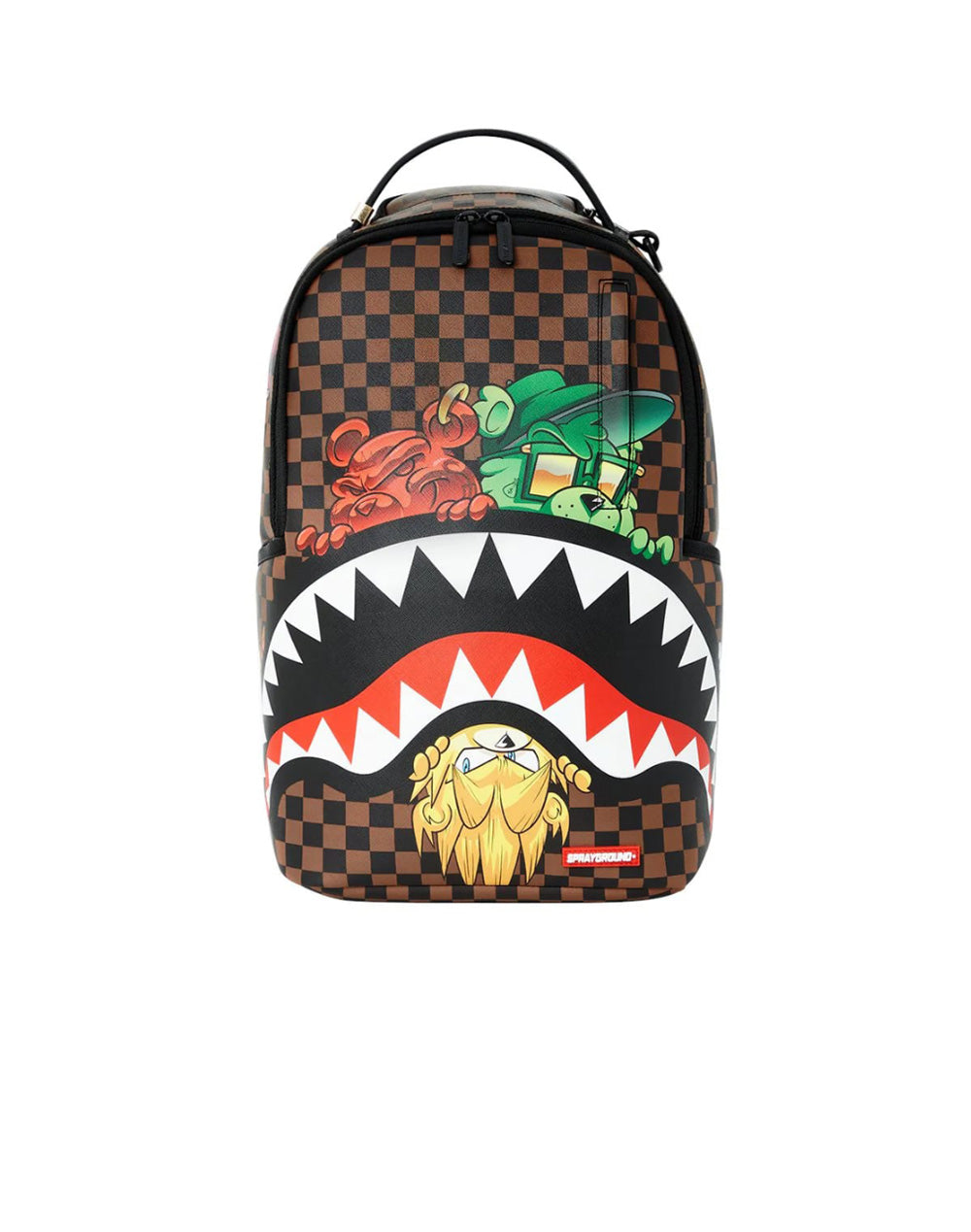 louis vuitton backpack sprayground Sprayground Sharks In Paris Characters Sneakin & Peekin DLXSV Backpack – I-Max Fashions